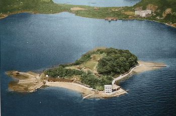 ねずみ島全景