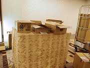 前日ホテル到着荷物